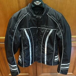 Woman’s Harley riding jacket